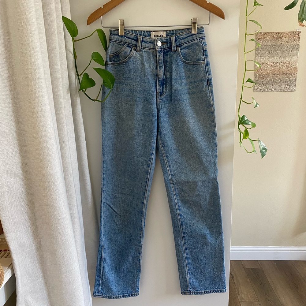 Rolla’s Original High Rise Straight 25 ROLLA’S Denim Aussie 7